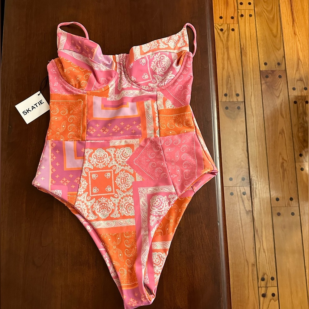 Skatie Rachel one-piece in Montana. XL